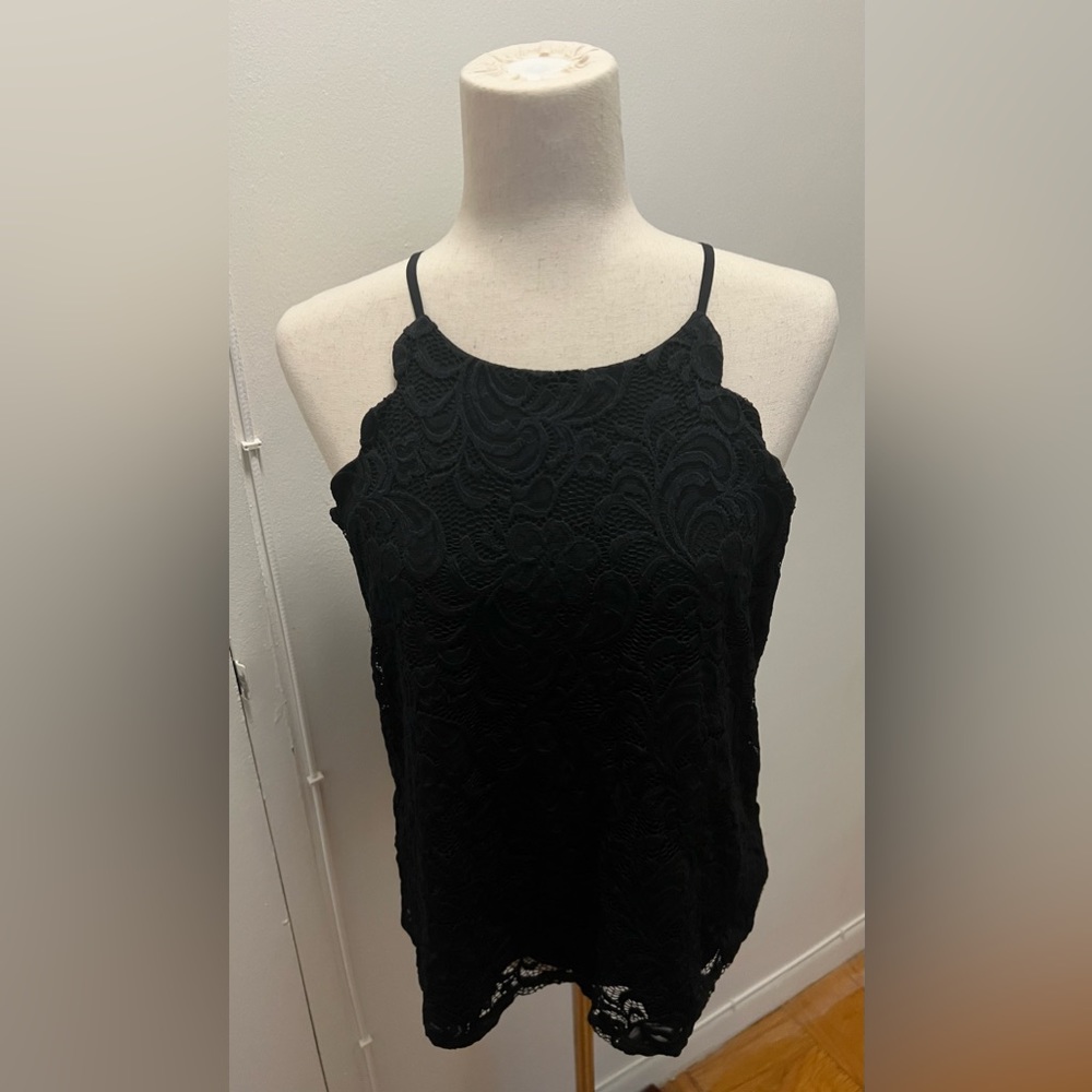 Black Lace Top